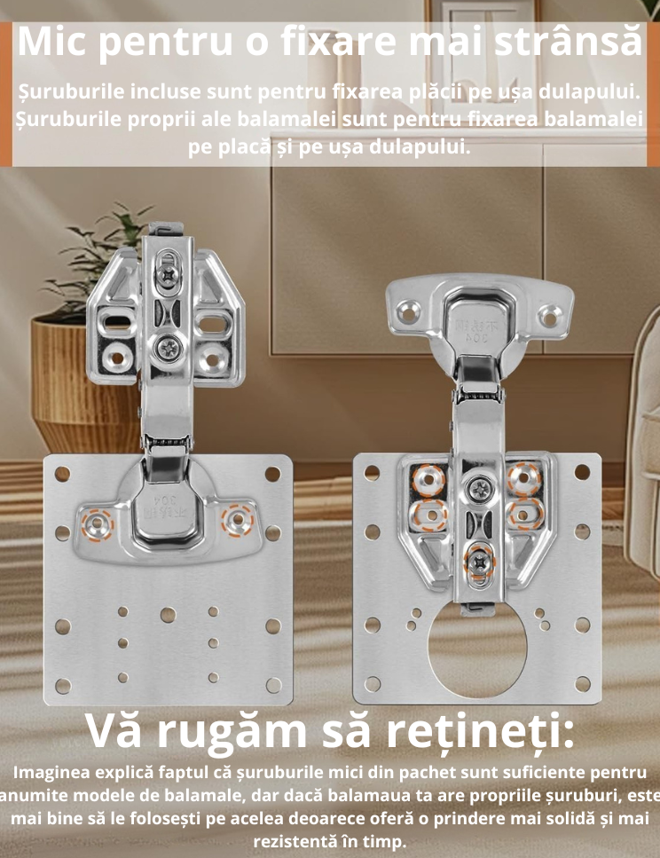 Kit Reparare Balamale Mobilier