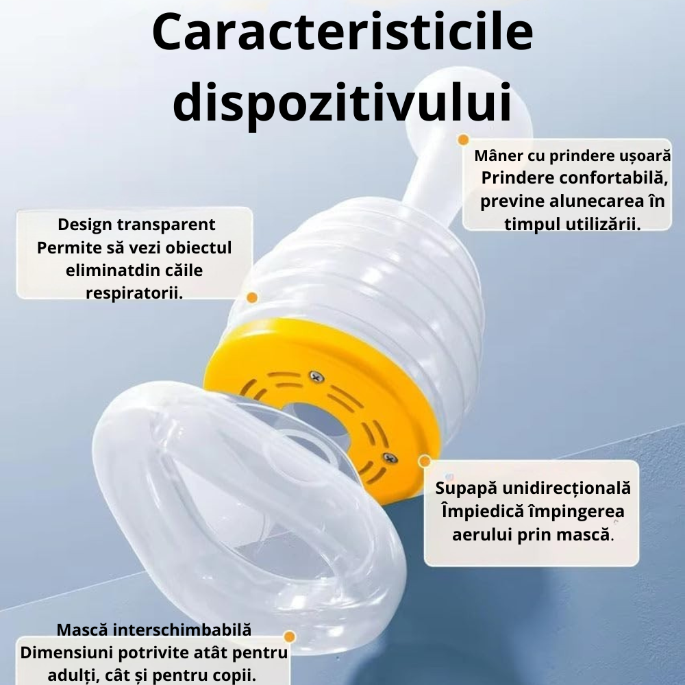 Set Salvator Anti-Sufocare Portabil
